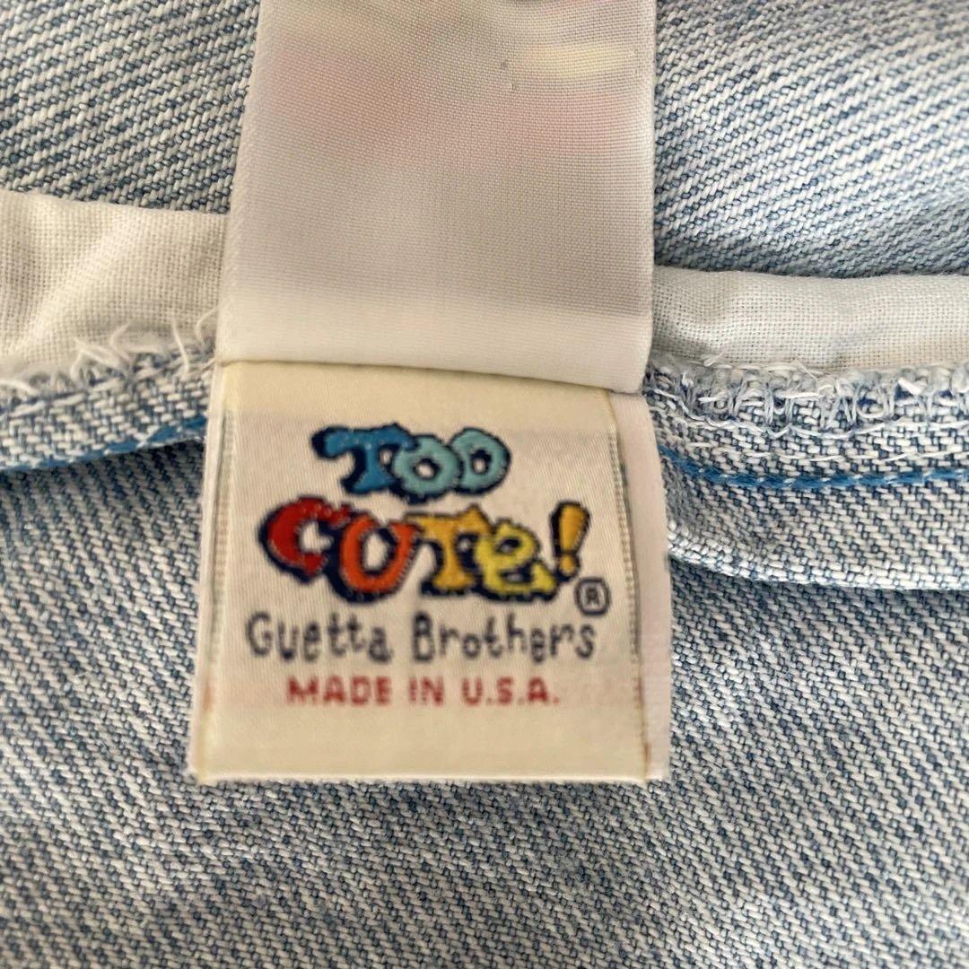 Too Cute! Disney刺繍　デニムジャケット　Gジャン　ミッキー