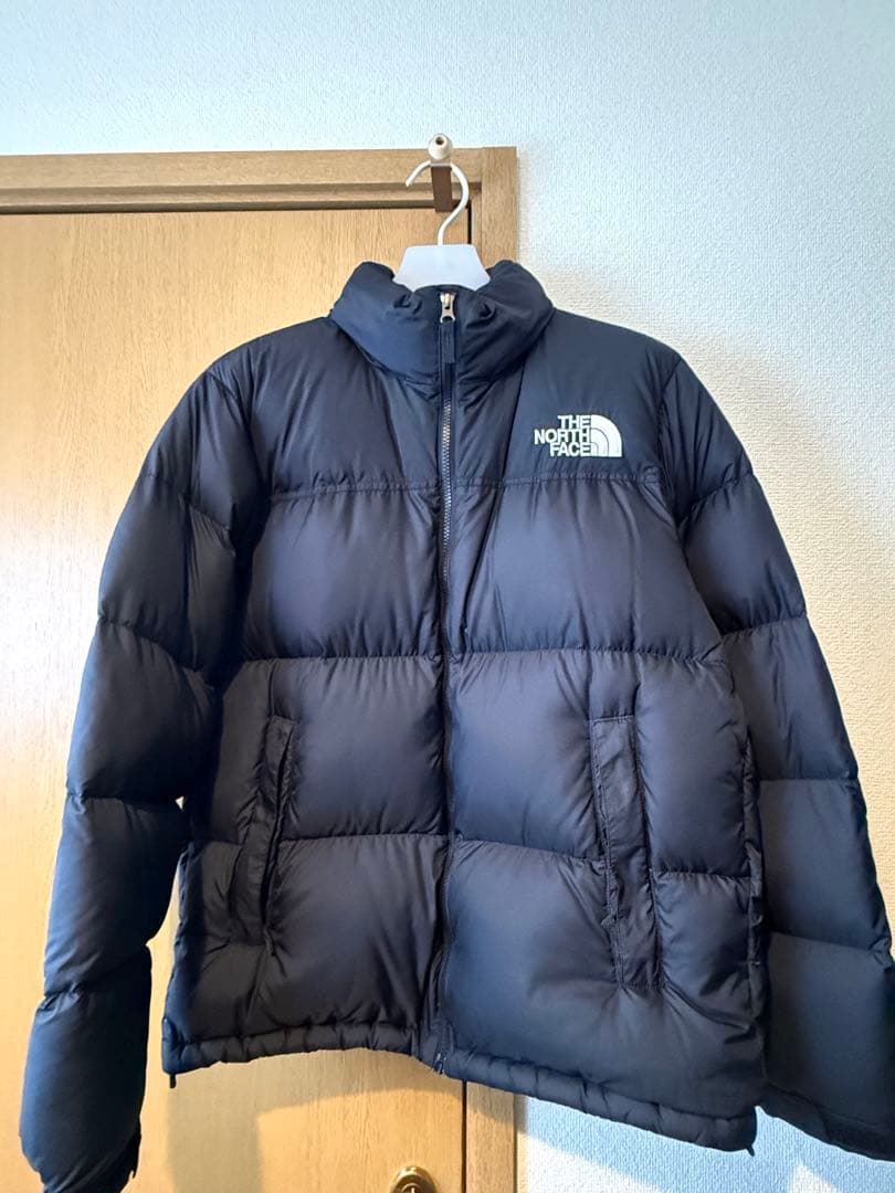 【クリーニング済】the north face ヌプシ　ダウンジャケット　L