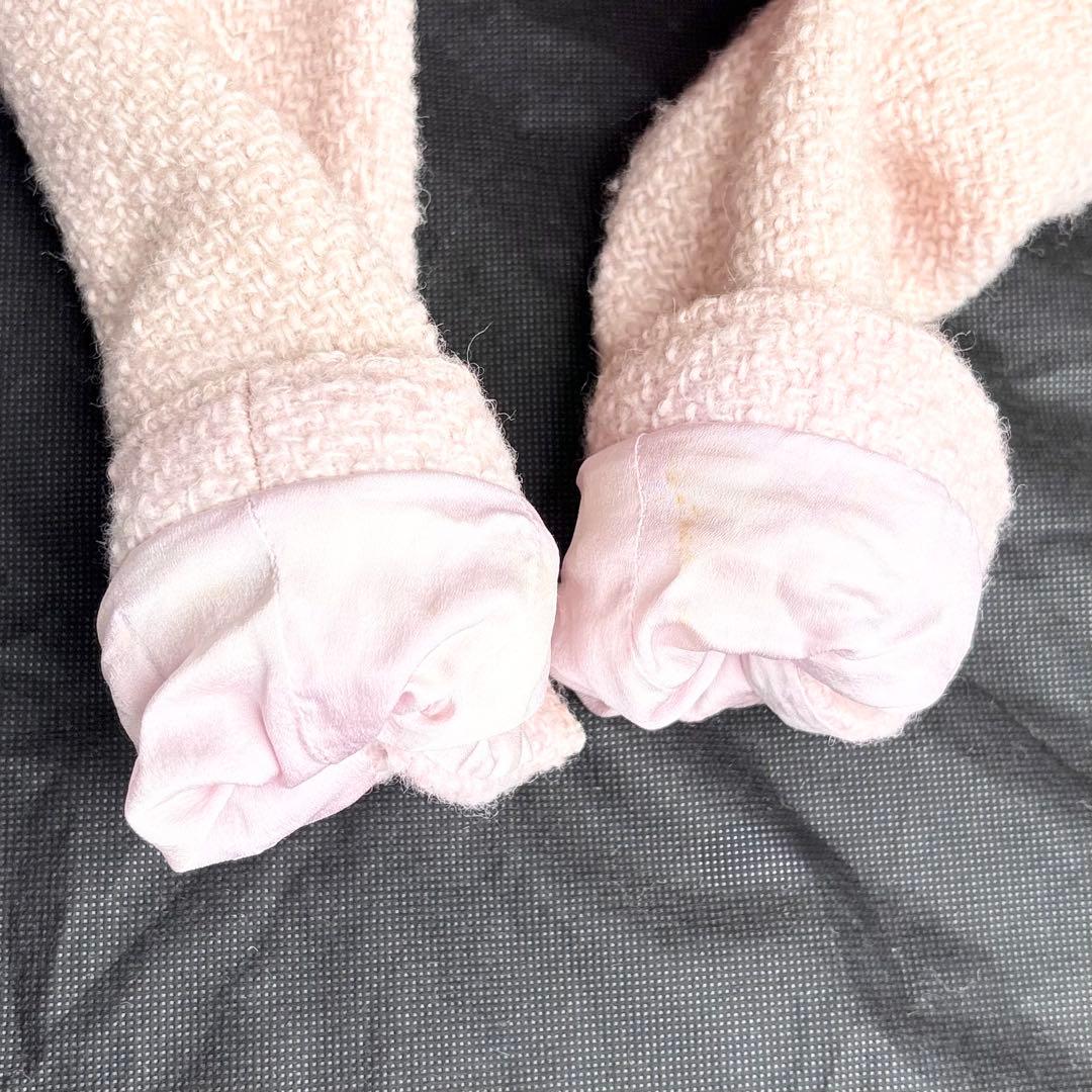 CHANEL 1996年 ヴィンテージ ツイードジャケット グリポアボタン