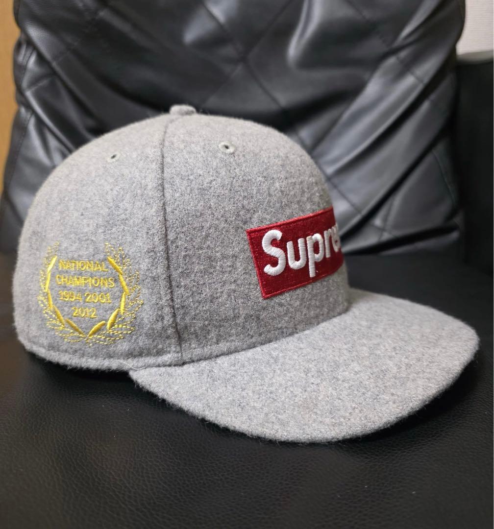 SUPREME New Era Box Logo ナショナルチャンピオンズ