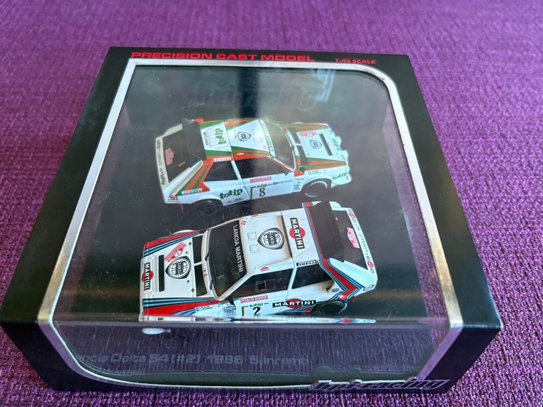 hpi 1/43 ランチア デルタS4 1986サンレモセット