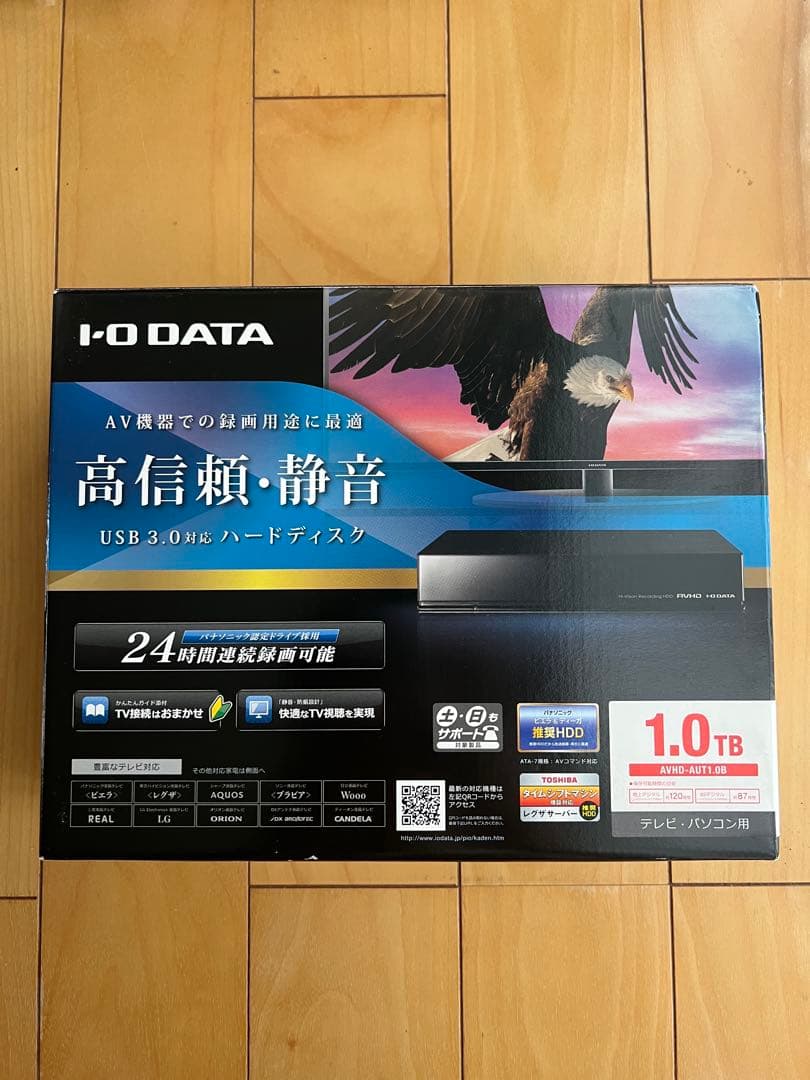 I-O DATA USB 3.0 ハードディスク 1.0TB AVHD-AUT1