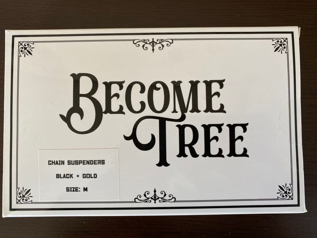 becometree chain suspender サスペンダー　Mサイズ