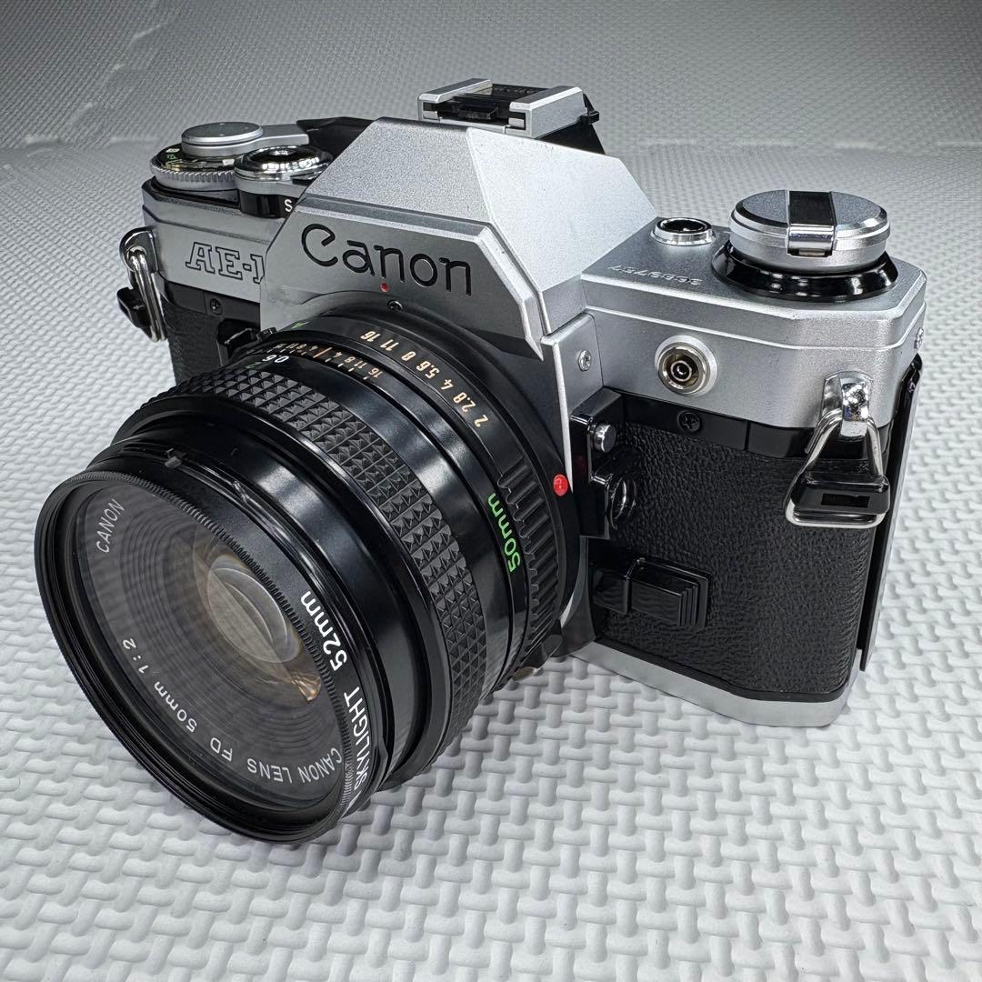 Canon AE-1 シルバー レンズ付き