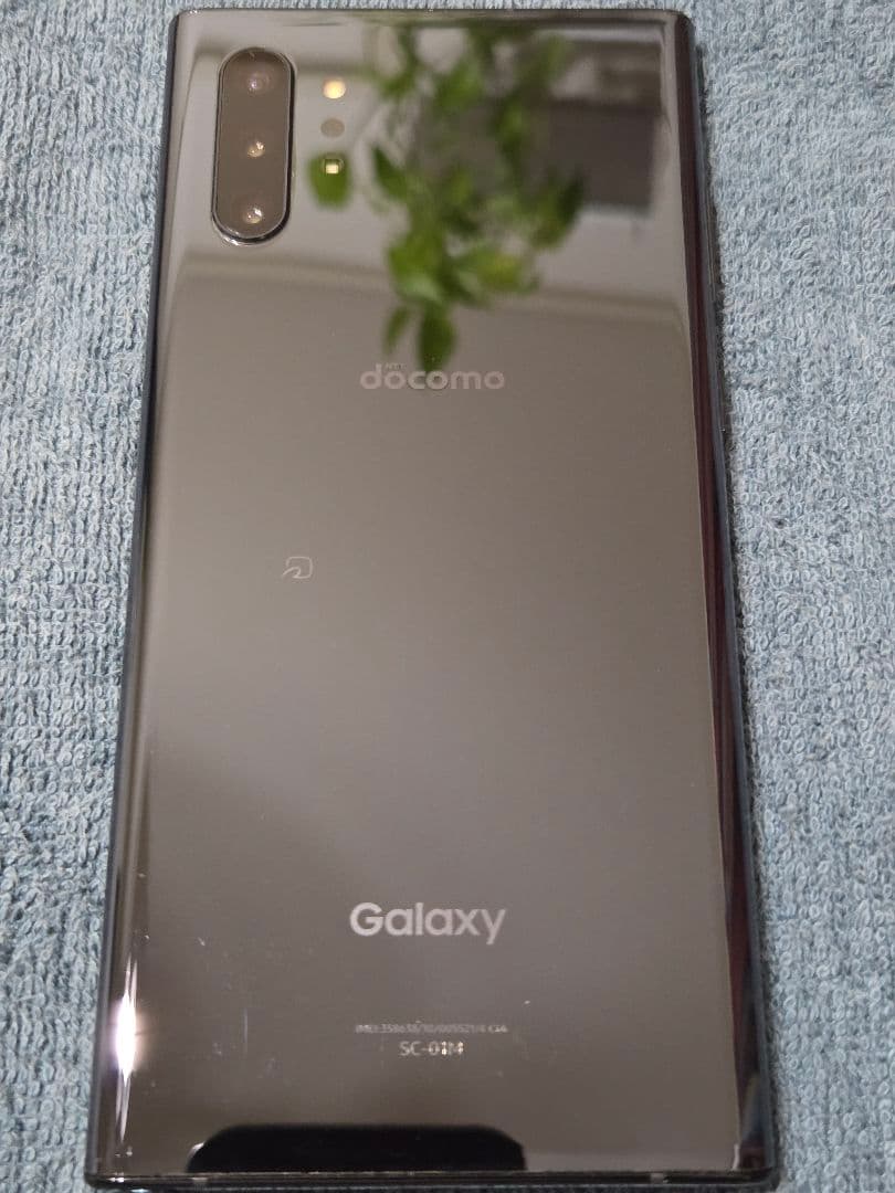 スマートフォン本体 Samsung Galaxy note10+ SC-01M Aura Black