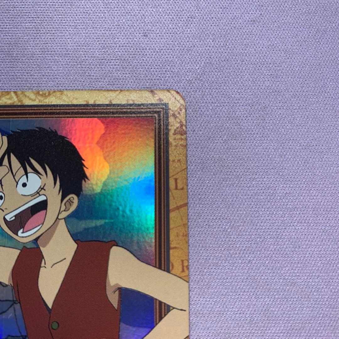 Y1372 美品ルフィ 未来の海賊王 C01 ワンピースカードダスハイパーバトル