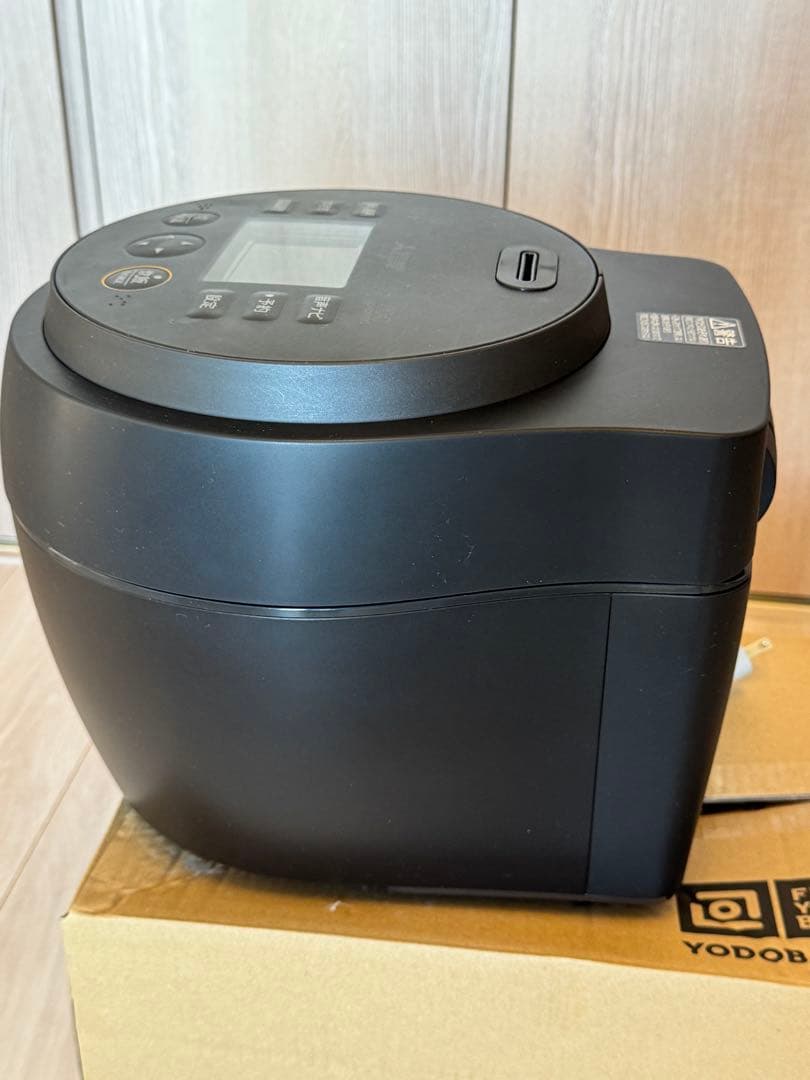 MITSUBISHI 炊飯器 NJ-BW10G-B 本炭釜 紬（内釜：新品）