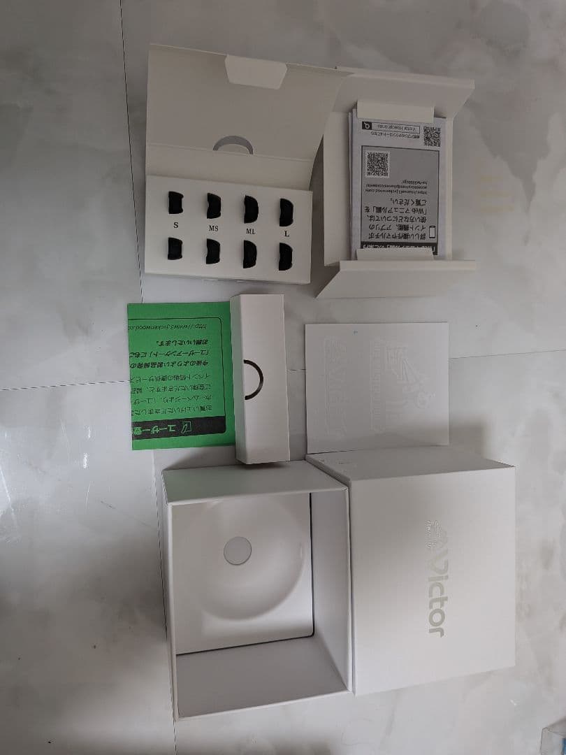 Victor WOOD master ワイヤレスイヤホン　ケース付