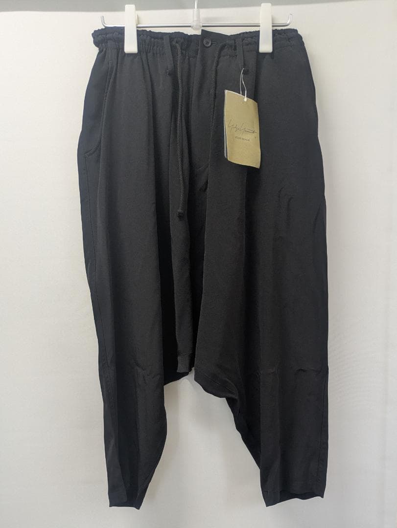 ヨウジヤマモトプールオム 25SS サルエルパンツ 新品タグ付き