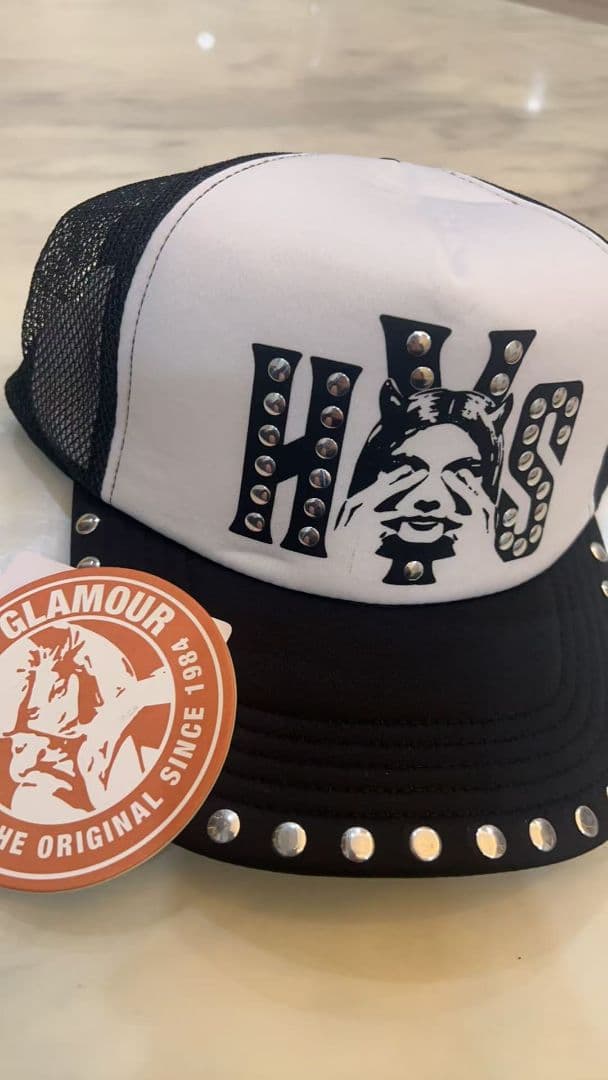 【新品未使用】ヒステリックグラマー　スタッズメッシュキャップ #009