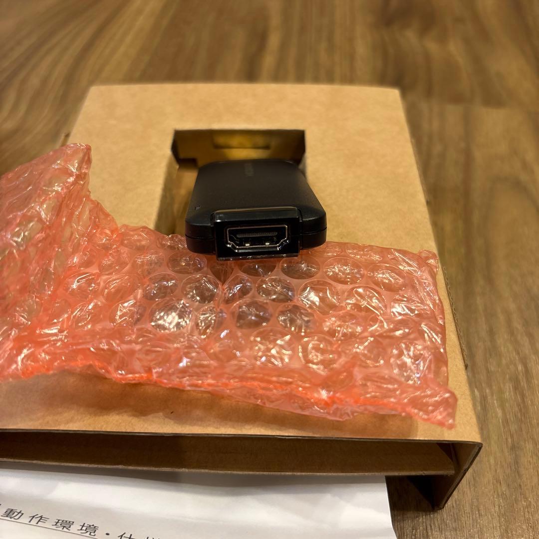 4K対応 UVC対応 HDMI⇒USB変換アダプター