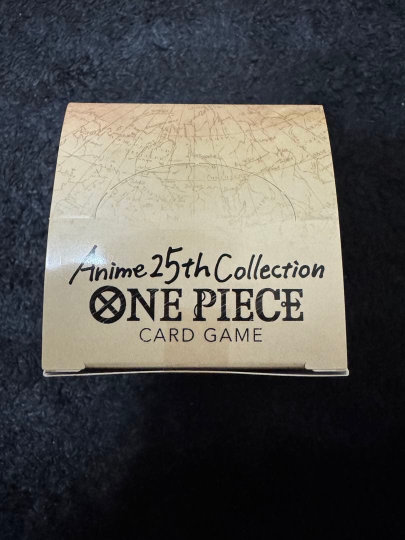 ワンピースカード　アニメ　25th コレクション　BOX 未開封　テープ付
