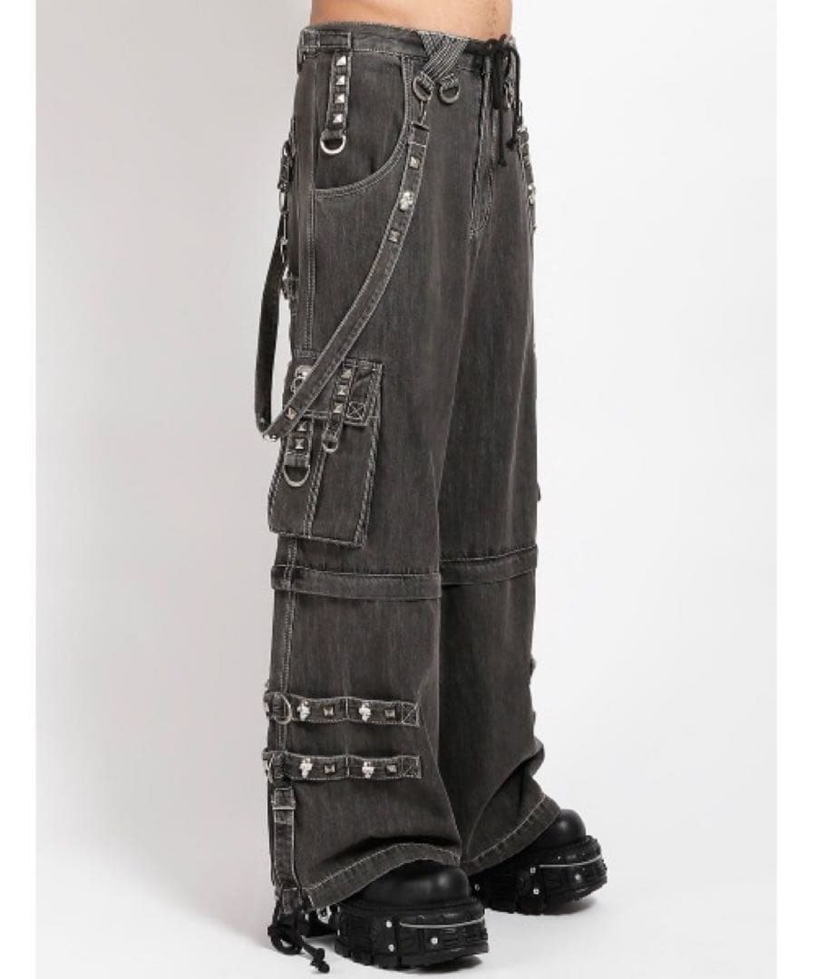 Tripp nyc カーゴパンツ　デニムパンツ　スカル