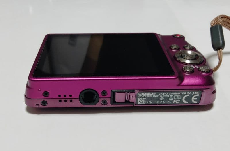 デジタルカメラ　CASIO　EXILIM EX-Z330　パープル