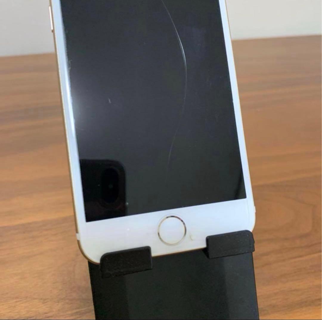 iPhone7 ゴールド　128GB スワロフスキーケース付き