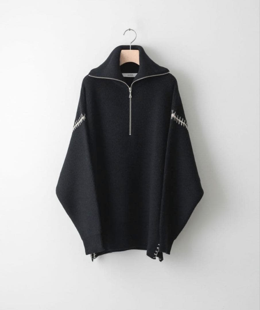 Ujoh ハーフジップニット