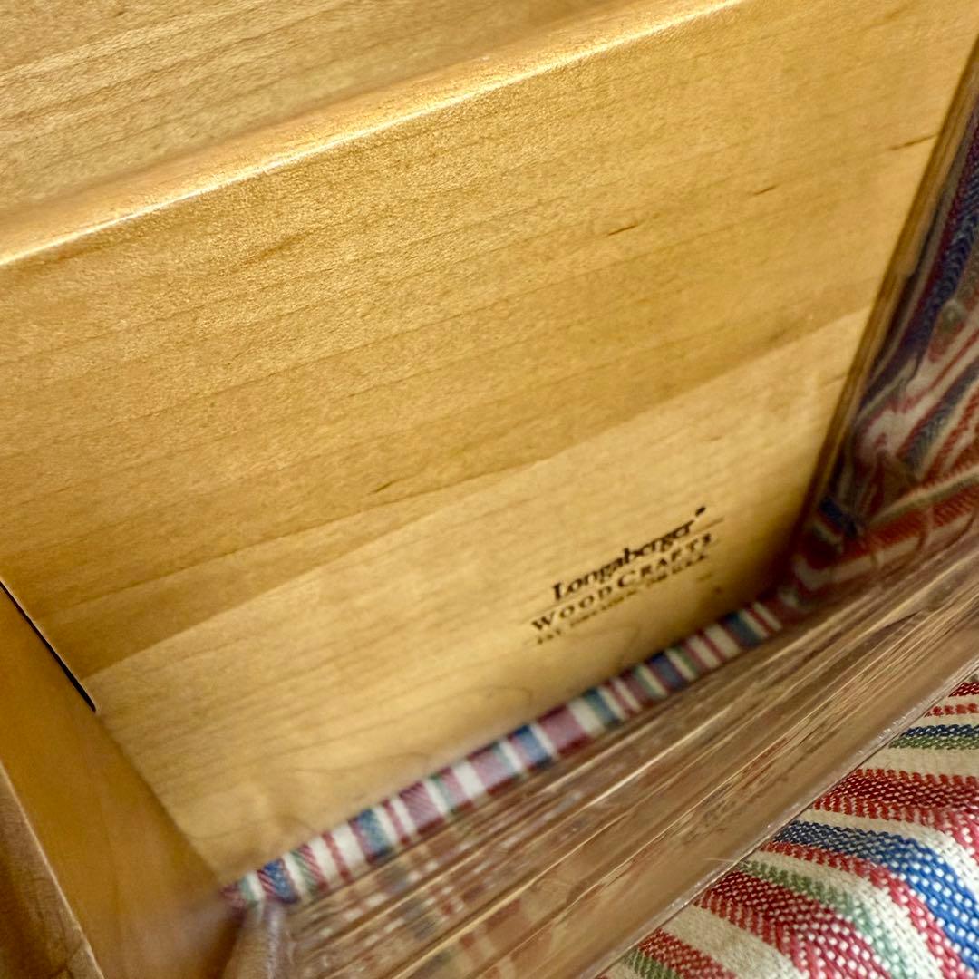 ロンガバーガー Longaberger large desktopbasket