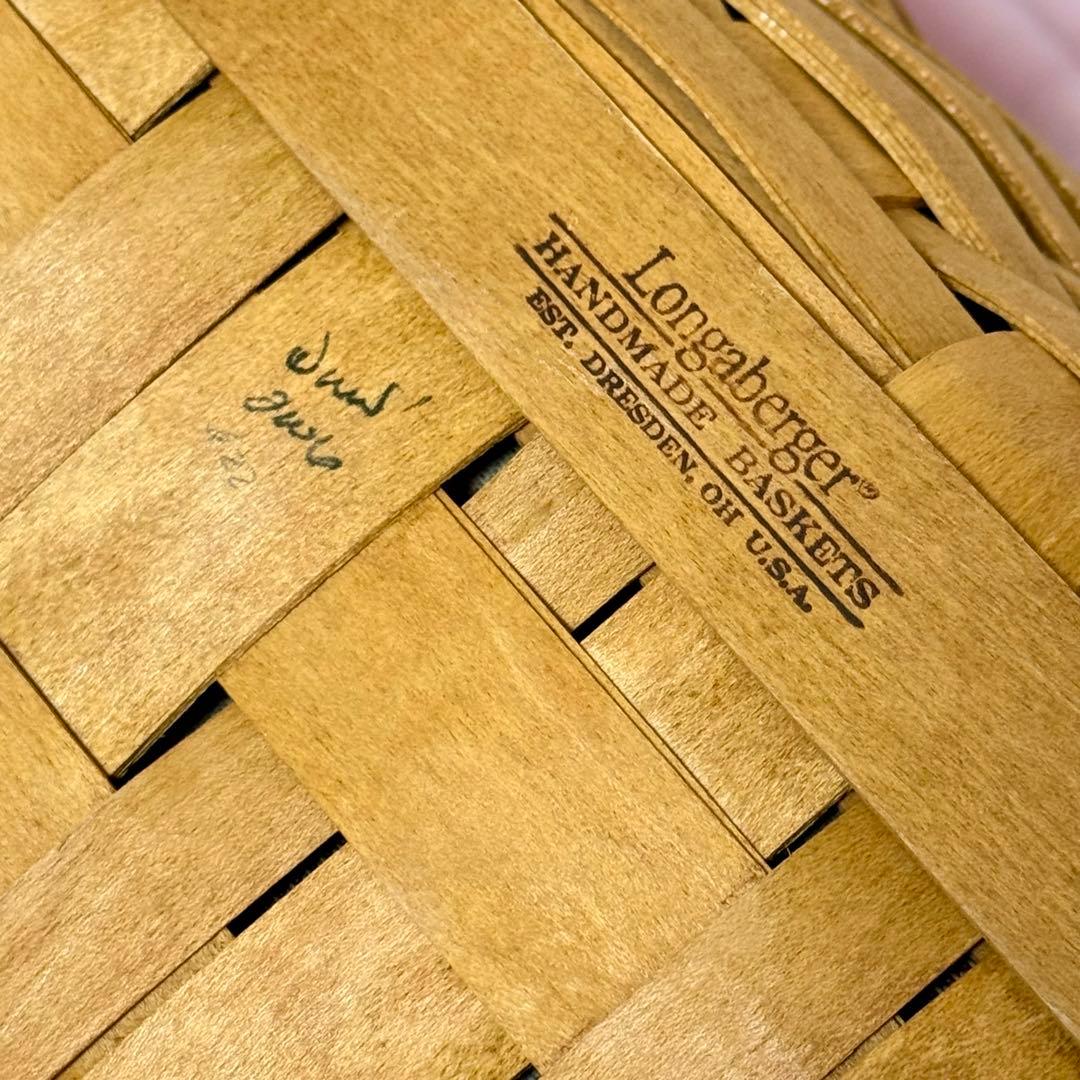 ロンガバーガー Longaberger large desktopbasket