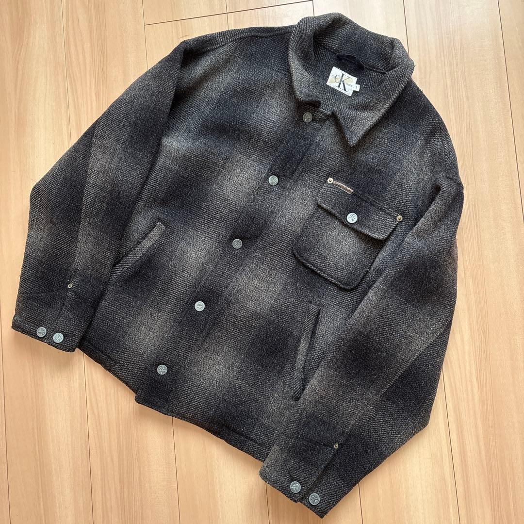 90’s カルバンクライン　黒オンブレ　USA製