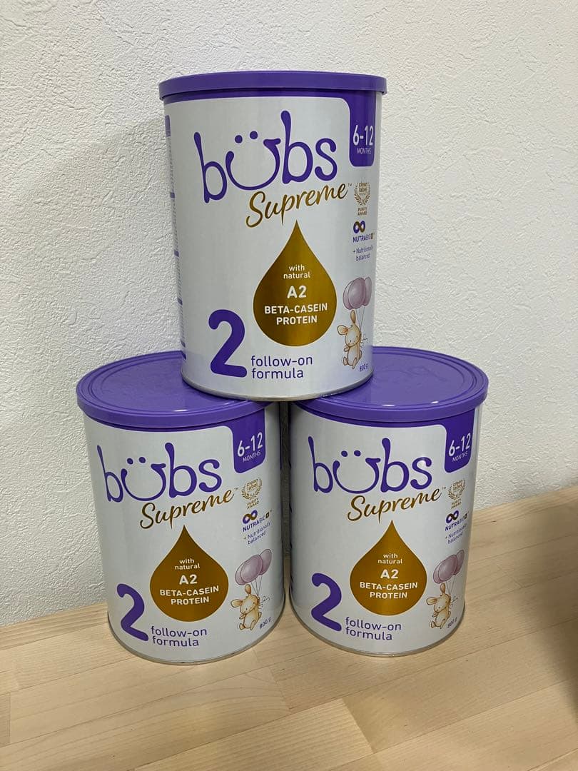 バブズ シュプリーム ステップ2 6-12ヶ月 3缶セット