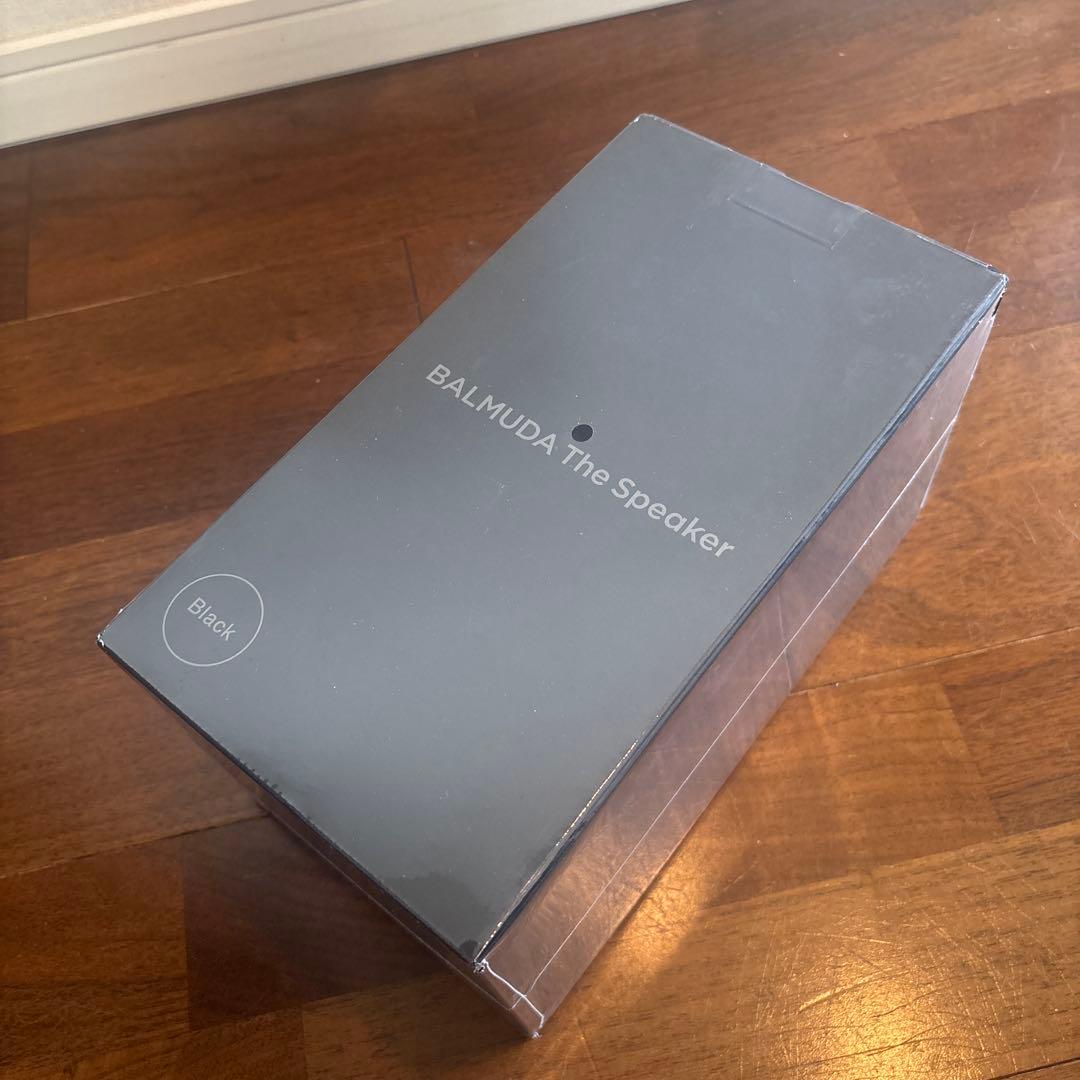 【新品未開封】BALMUDA The Speaker M01A-BK Black