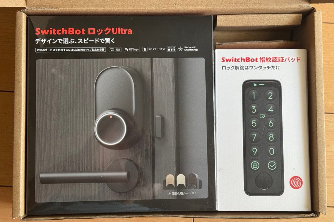秀*吉様 SwitchBotロックUltra&指紋認証パッドセット