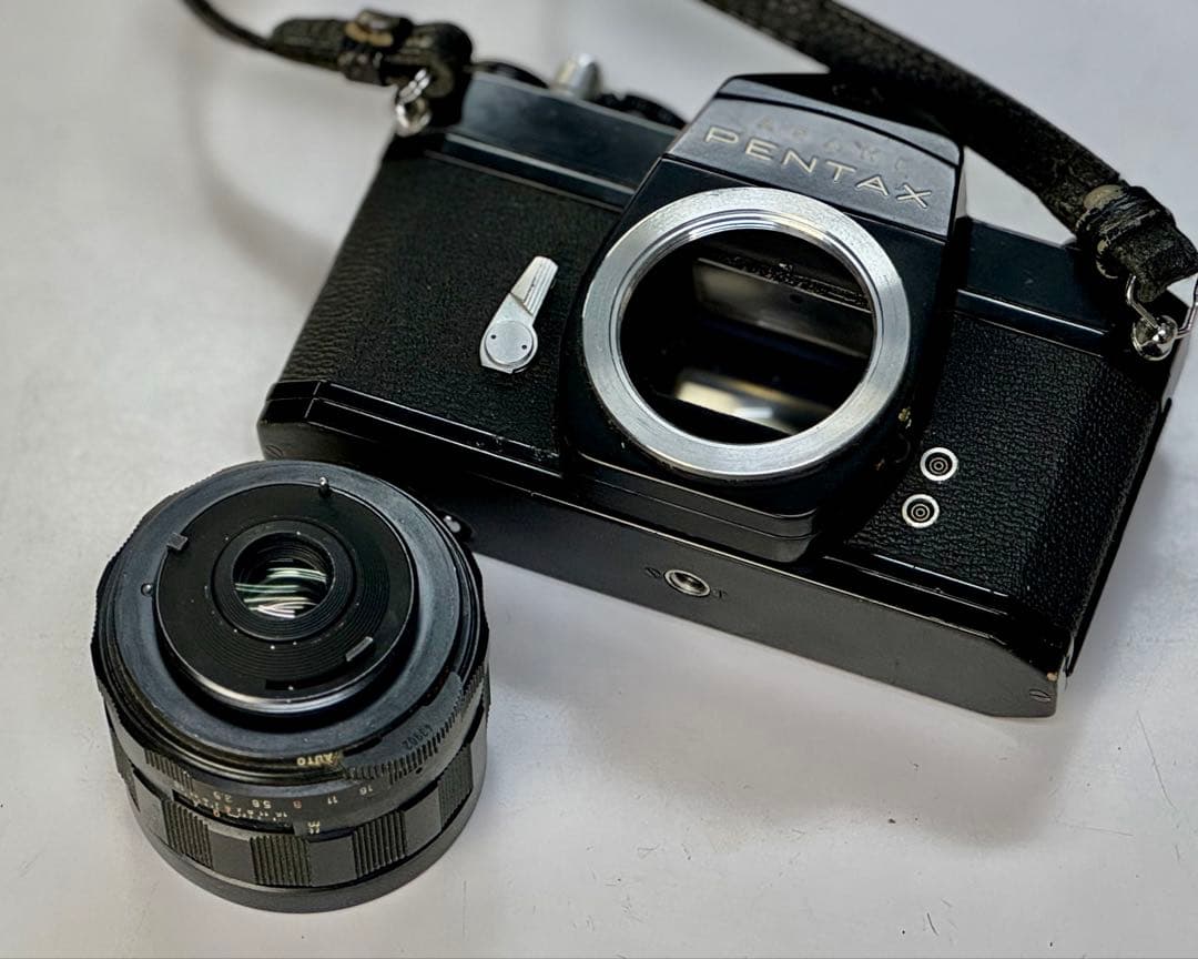 フィルムカメラ ASAHI PENTAX SL & SMC TAKUMAR 24mm f3.5