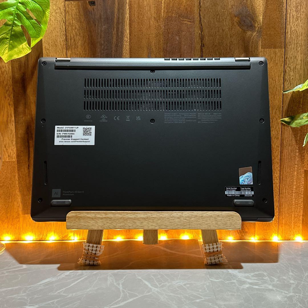 美品2023年モデル‼️ThinkPad L13☘i5第13世代☘ノートパソコン