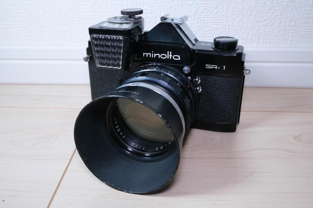 超レア 美品 完動品 Minolta SR-1 SR METER（露出計） 付き