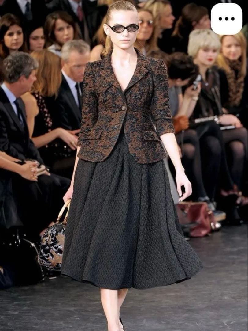 ルイヴィトン　ランウェイモデル　フラワー　ジャケット　34 1B