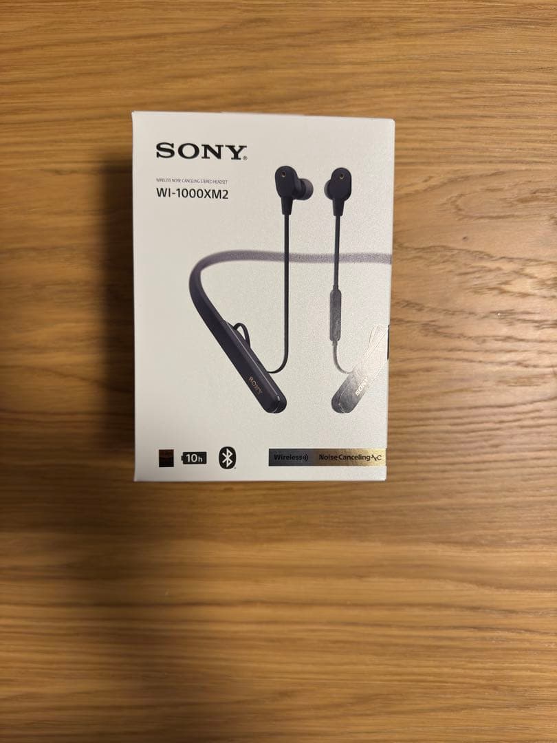 Sony WI-1000XM2 首掛け　イヤホン