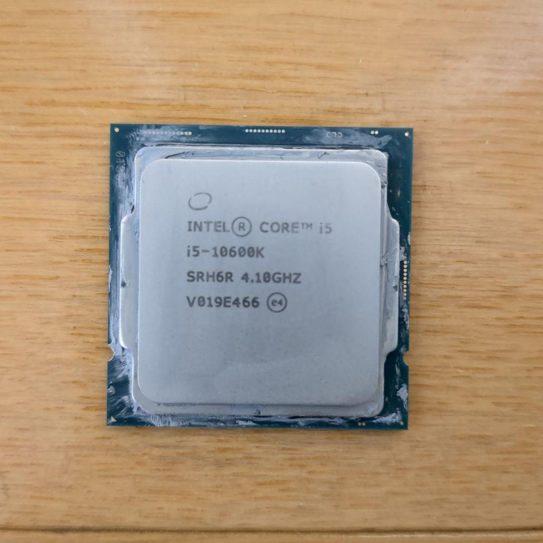【ジャンク】Intel Core i5-10600K CPU