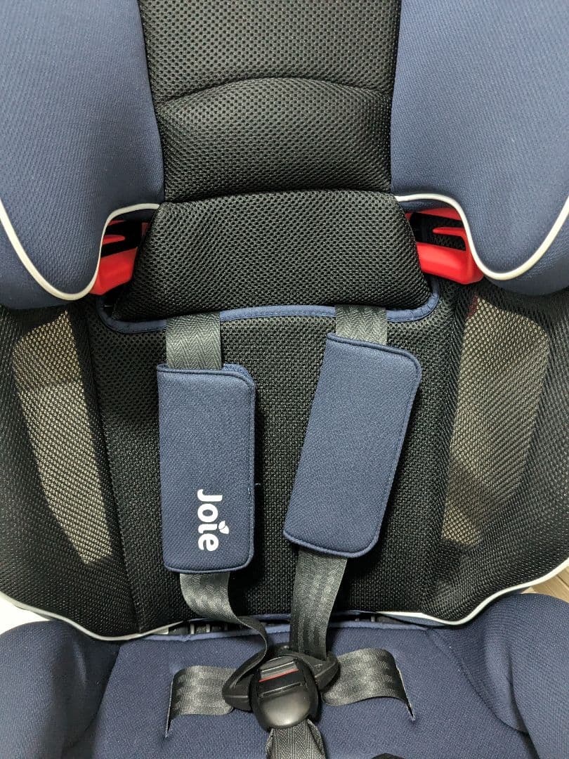 【美品】Joie　チャイルドシート エレベート フルカバー ネイビー メッシュ