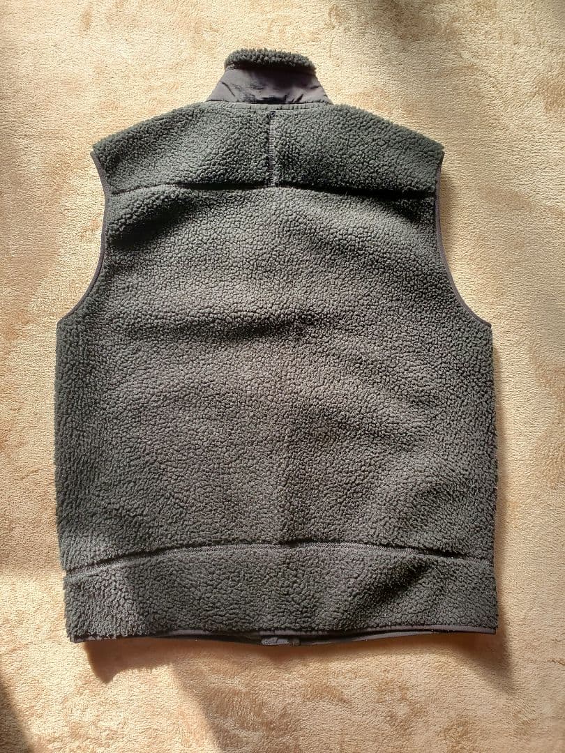 19年 メンズL パタゴニア ベスト　フリース　レトロX 黒　ブラック