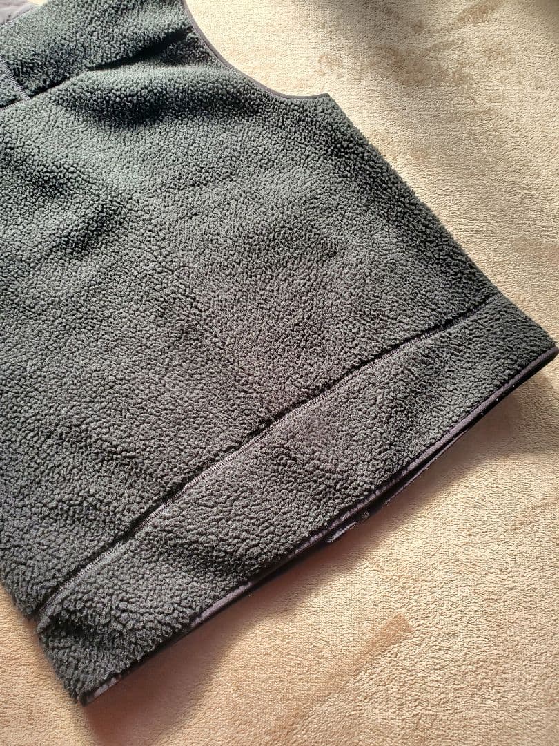 19年 メンズL パタゴニア ベスト　フリース　レトロX 黒　ブラック