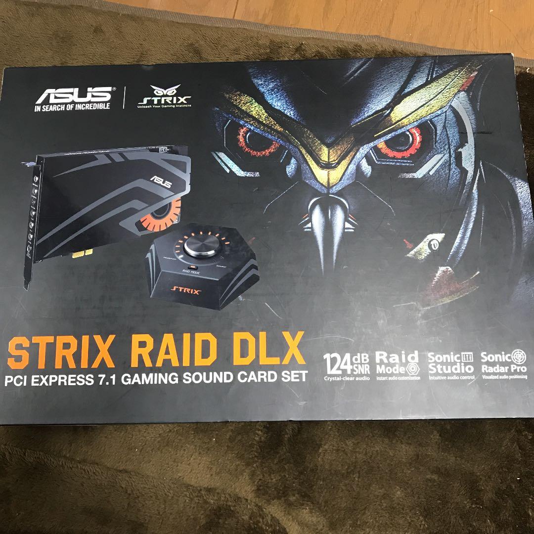 ASUS STRIX RAID DLX ゲーミングサウンドカード