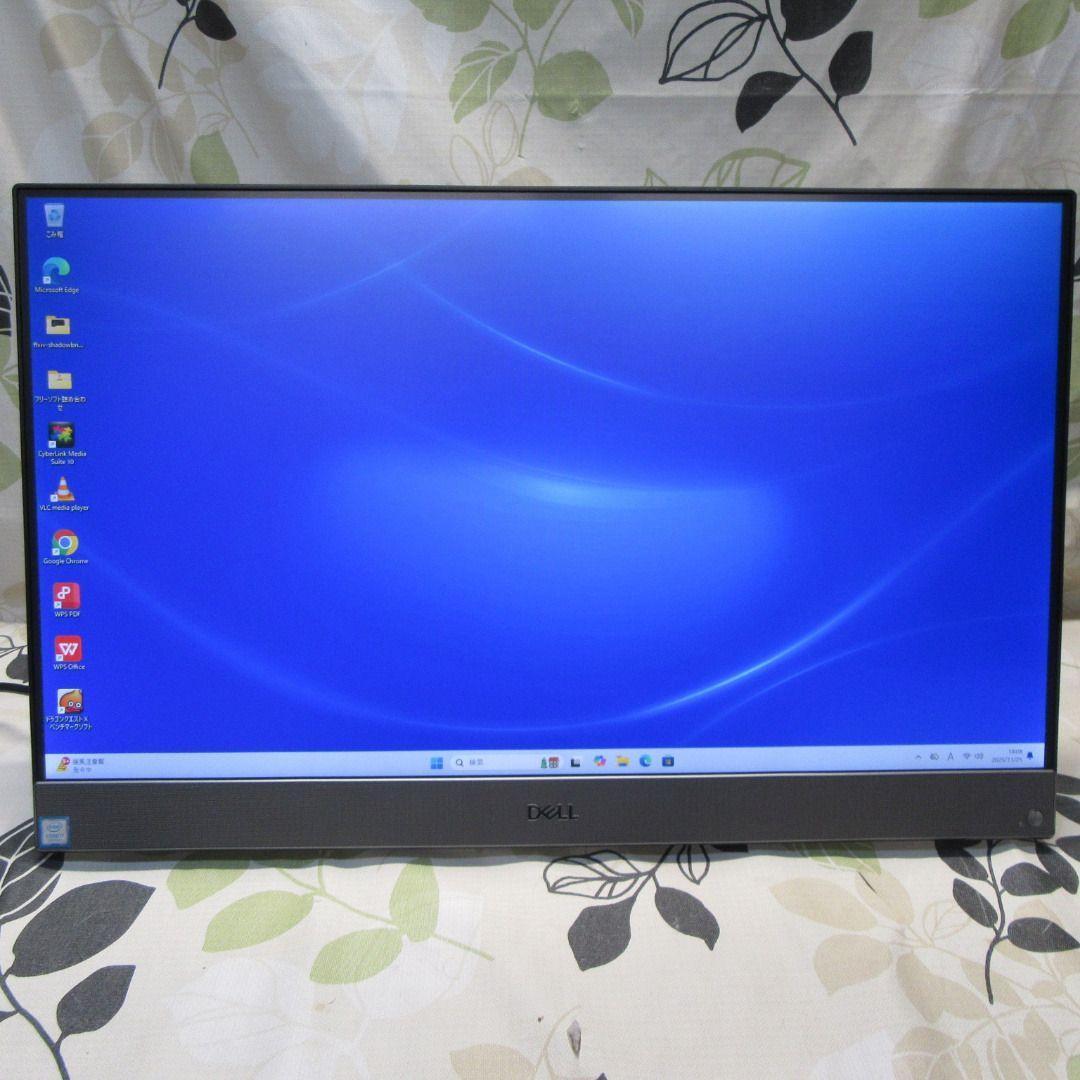 究極一体型Win11公式対応i7/メ16G/SSD+HDD/グラボ/タッチ/無線