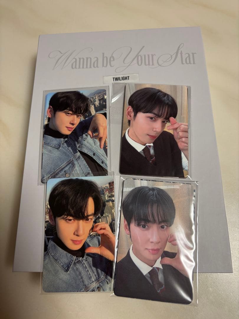 【抜けなし】ASTRO BEHIND BOOK FC限定トレカ　チャウヌ　特典