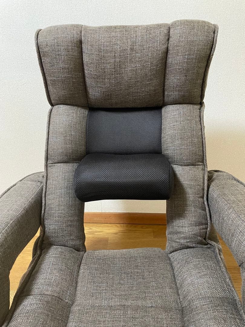 座椅子生活 明光ホームテック 腰の神様がくれた中座椅子 ブラウン