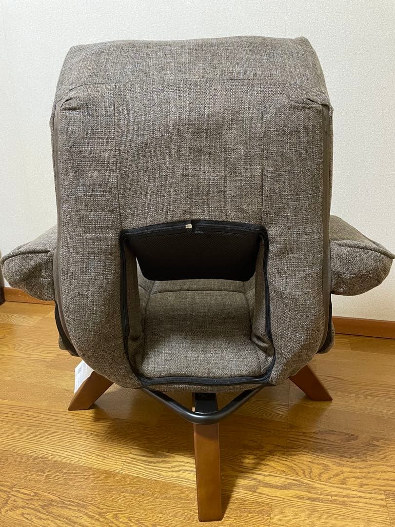 座椅子生活 明光ホームテック 腰の神様がくれた中座椅子 ブラウン