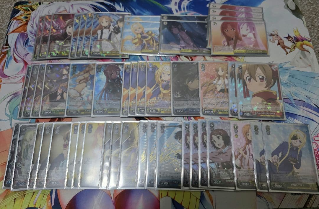 WS ヴァイスシュバルツ デッキ SAO SP サイン
