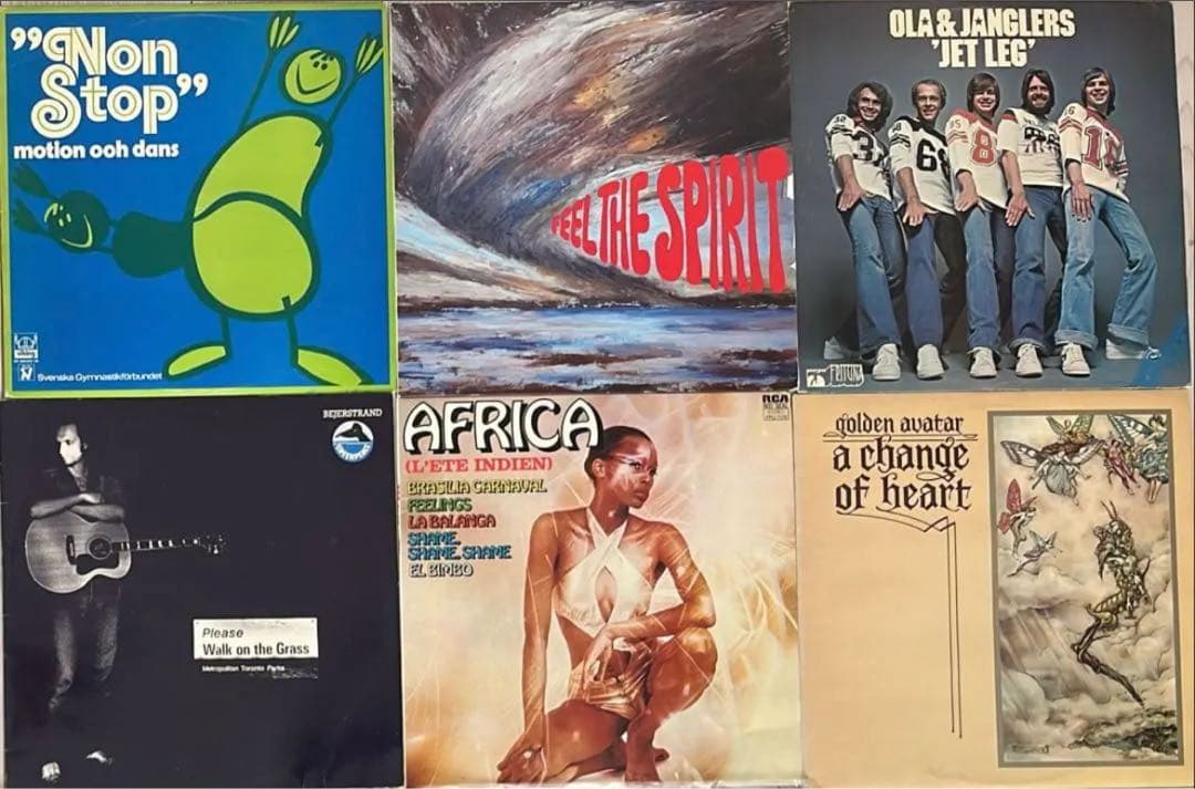 北欧 サバービアfree soulオルガンバーAORフリーソウル 6枚セット