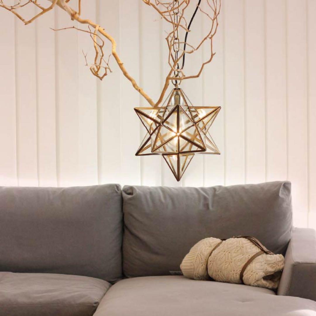 【新品・未使用】ディクラッセ 照明 星型 クリア LED電球