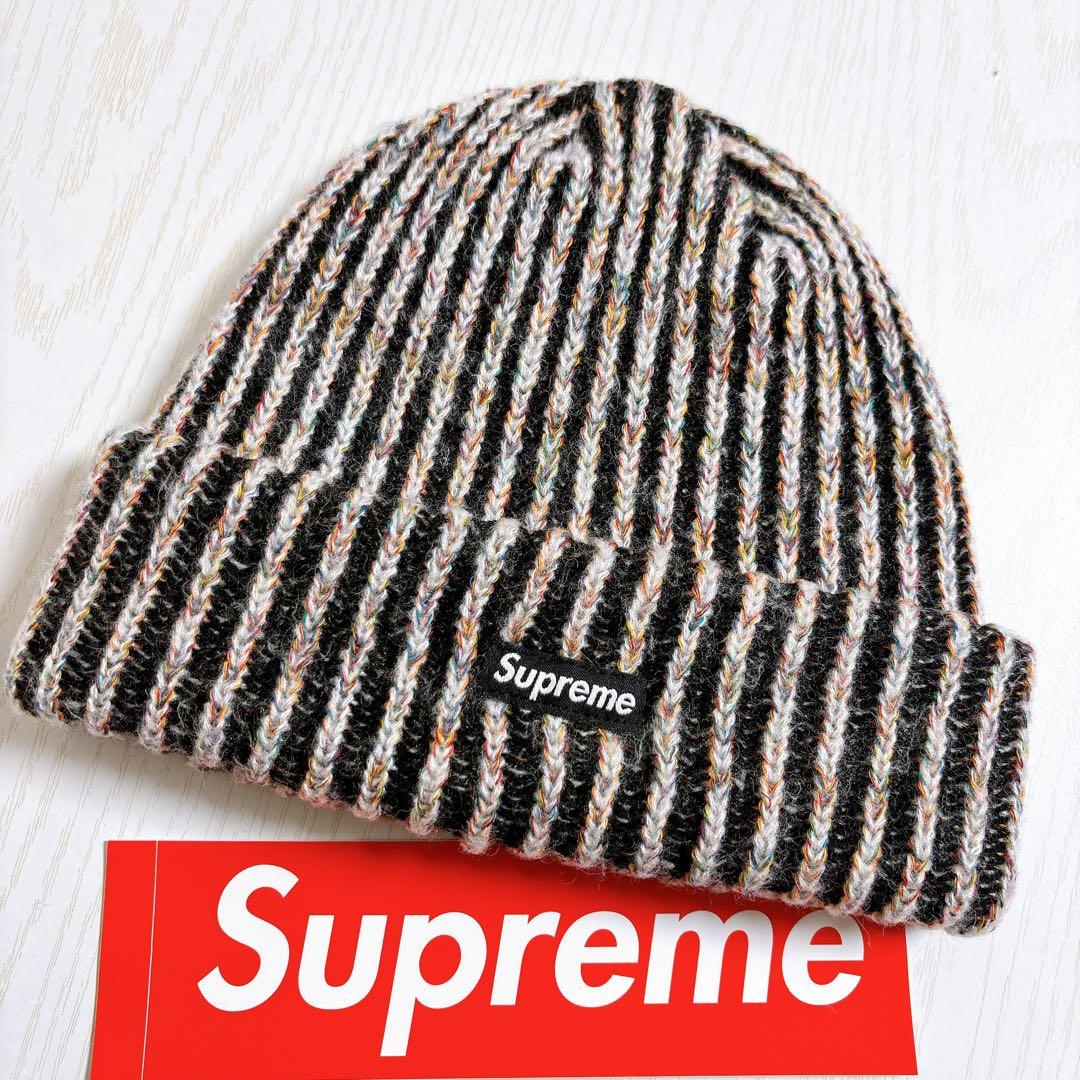 Supreme ニット帽　ビーニー　ウール素材　シュプリーム　ユニセックス