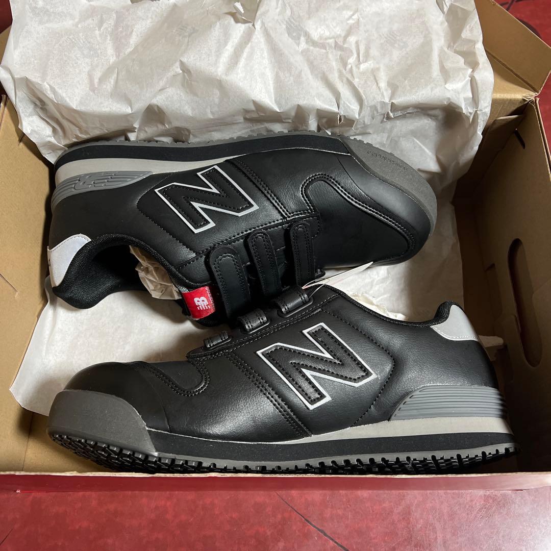New Balance ブラック スニーカー ベルクロ