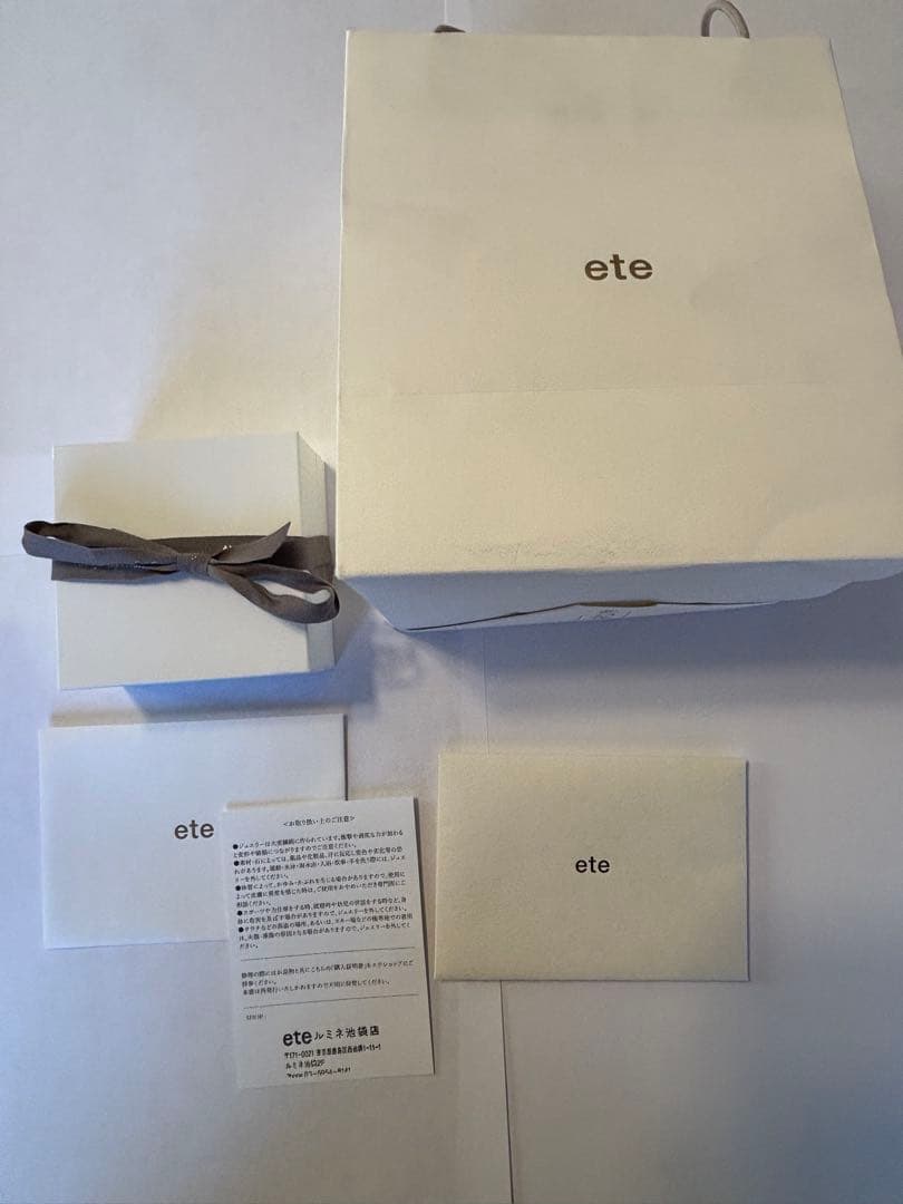 ゆ*き様 ete K10MPG ダイヤモンド ホースシュー ネックレス　ピンクゴ