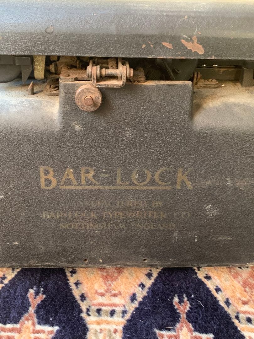 イギリス　アンティーク　40s50s タイプライター