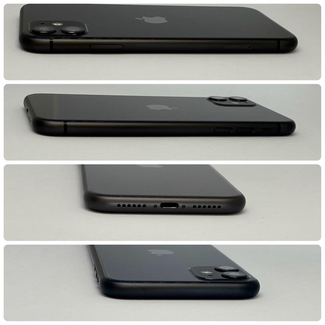 433美品【電池新品　100％表示】iPhone11　256GB　ブラック