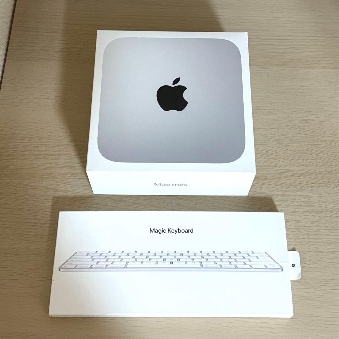 美品 Mac mini M2 8GB 256GBとMagic Keyboard