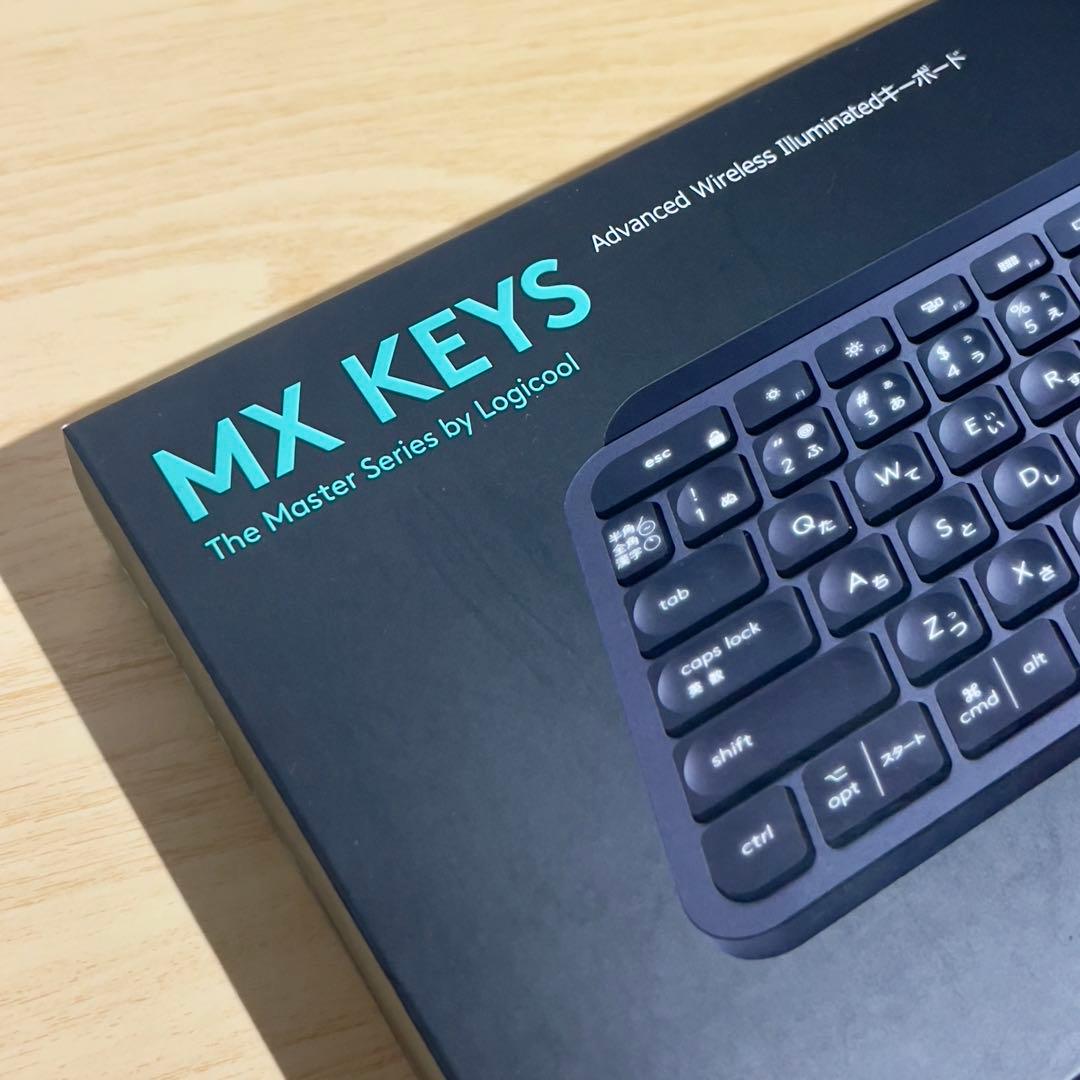 Logicool ロジクール MXKEYS KX800 （ブラック）
